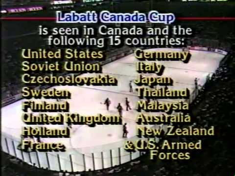 canada vs czechoslavakia 1987 Canada Cup