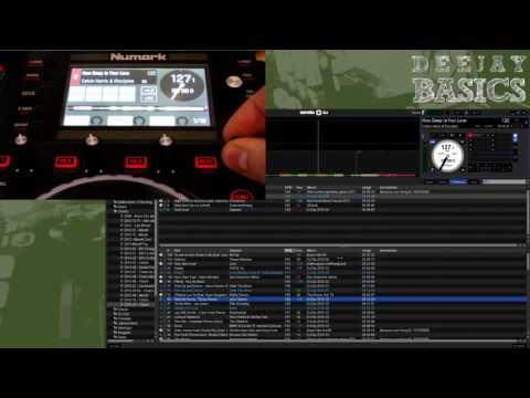 Numark NVII - Display Funktionen im Überblick