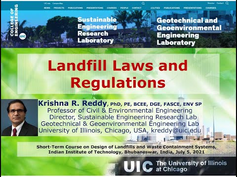 Landfill Laws and Regulations