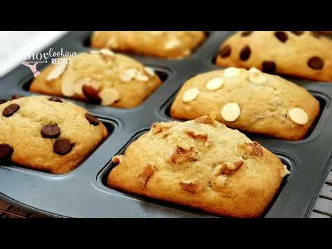 Amazingly Soft & Moist Mini Banana Loaves
