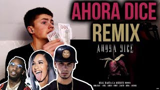 Ahora Dice (Real Hasta La Muerte Remix / Audio) - REACTION🔥🔥🔥