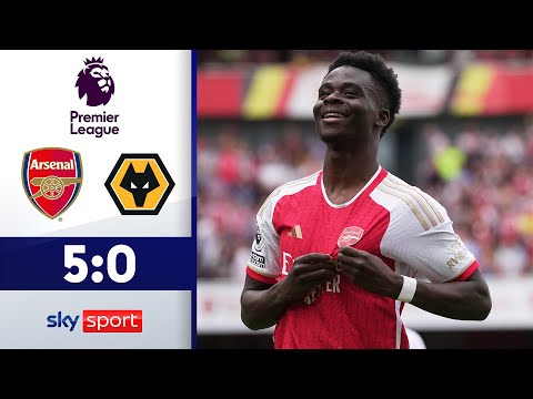 Versöhnlicher Saisonabschluss der Gunners! | Arsenal - Wolverhampton | Highlights - Premier League