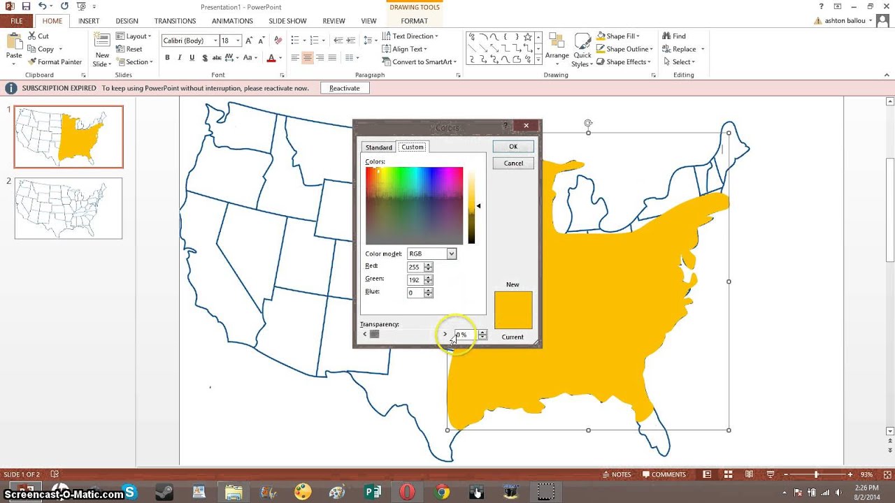 How to make weather maps with Microsoft Powerpoint