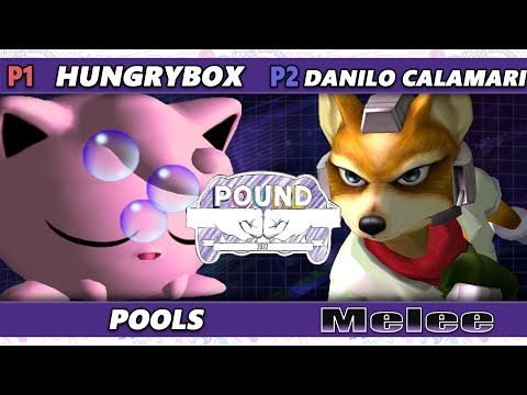 Pound 2022 - Hungrybox (Jigglypuff) Vs. danilo calamari (Fox) SSBM Smash Melee Tournament