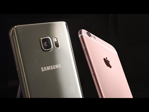 Cámara iPhone 6S vs Note 5