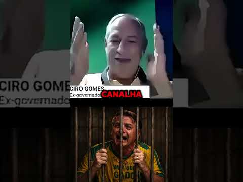 "BOLSONARO É LADRÃO, CORRUPTO E CHEFE DE QUADRILHA”CIRO GOMES.