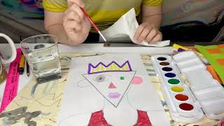 Remote Art Lesson: Paul Klee Portraits
