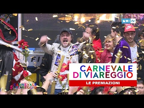 Carnevale di Viareggio 2018 – Le Premiazioni – 11/03/2018