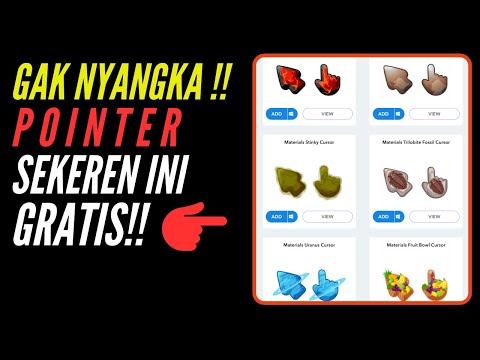 Cara Mengubah Tampilan Mouse Pointer/Kursor Dengan Desain Bagus Dan Gratis