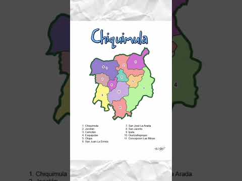 Explicando los 22 departamentos de Guatemala - Chiquimula 4/22