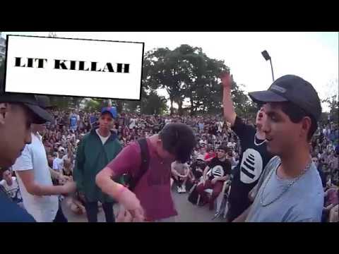 LAS MEJORES RIMAS DE AFRITO VS LIT KILLAH VS CHIKI VS MAMBA!