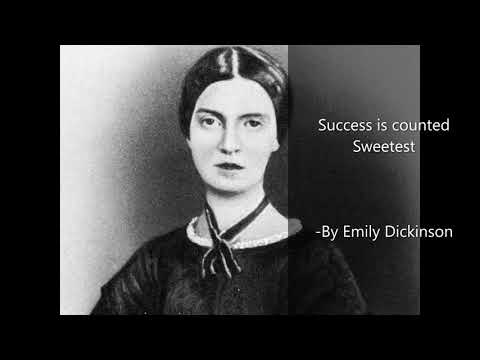 Success is counted sweetest- by Emily Dickinson (Poem Recitation)