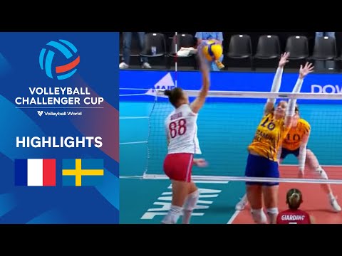 🇫🇷 FRA vs. 🇸🇪 SWE - Highlights Final | Women's Challenger Cup 2023