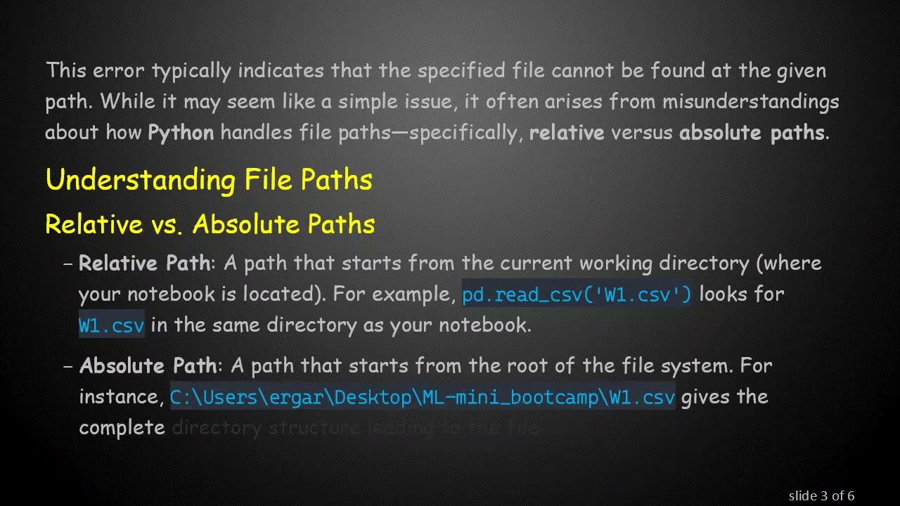Fixing the FileNotFoundError in JupyterLab: A Simple Guide to Loading Data Successfully
