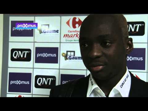 Neeskens Kebano après R.Charleroi S.C - KAA GENT