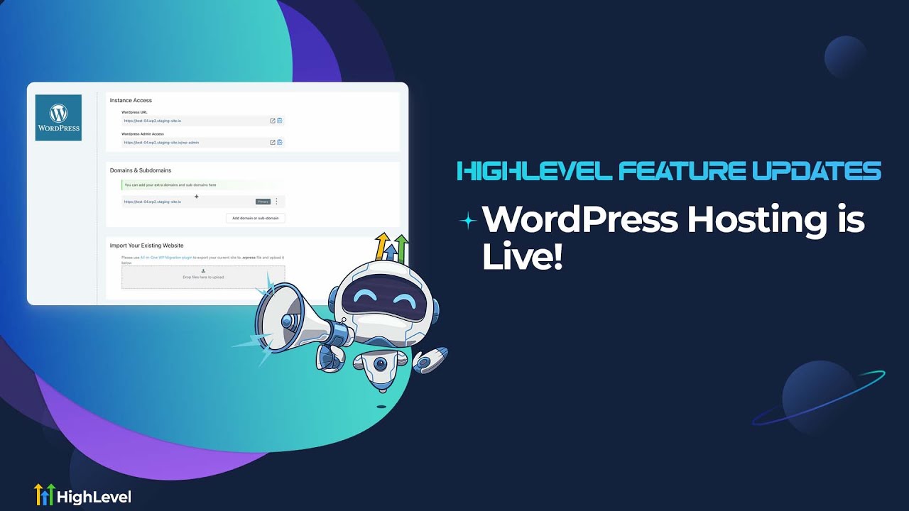 WordPress Hosting is Live!