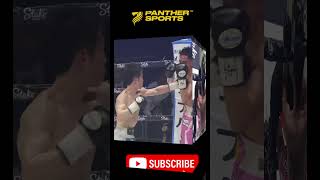 Blasts Him Through The Ropes! Kenshiro Teraji! #knockout #kenshiro #japaneseboxer #ko