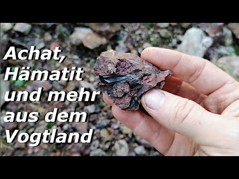 Auf Achat und Hämatit-Suche im Vogtland