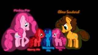 (Speedpaint) The Pie Family - The Bride of Discord universe #1