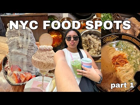 NYC food spots: ichiran ramen, cho dang gol, grace...