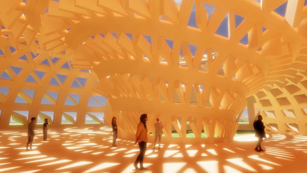 Spiral Grasshopper Parametric Facade