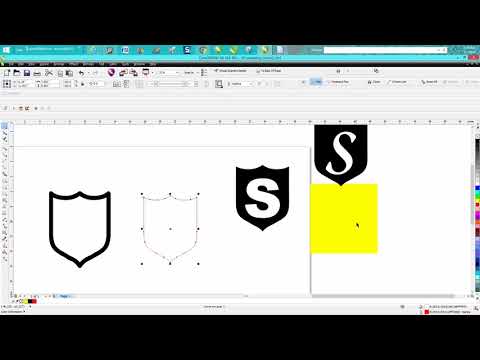 Corel Draw Tips & Tricks Text inside a crest