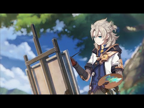 Albedo Teaser Theme Music 1 HOUR - Still Life and Creation (tnbee mix) | Genshin Impact