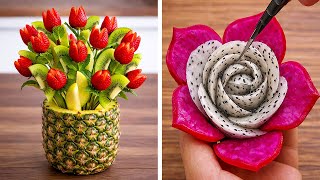 🍎 FRUIT CUTTING & PEELING HACKS You Need to Know! ⚡