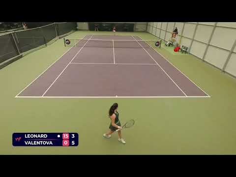 Manon Leonard (FRA) vs Tereza Valentova (CZE) // 7-5 6-7 6-4 // W75 Maribor // Quarter-final