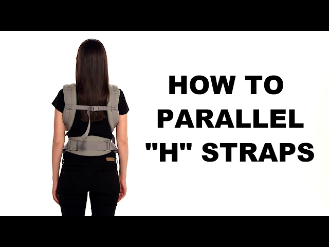 Video teaser per How Do I Parallel "H" Straps? | Adapt Carrier | Ergobaby