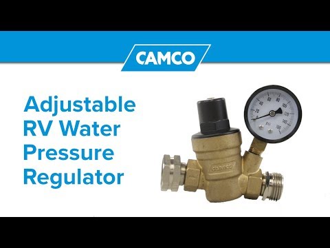 Adjustable RV Water Pressure Regulator