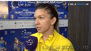 Franta Romania| Interviu Simona HALEP ce a zis de Mladenovic