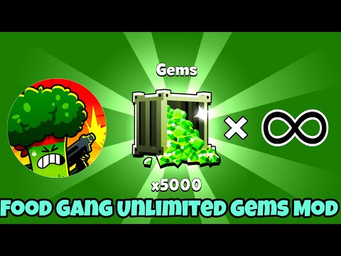 Food Gang behind the scenes:How to get unlimited gems with a mod