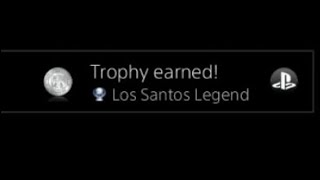 Gta V Platinum Trophy - Los Santos Legend