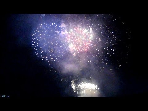 Feuerwerk 15.7.2016 Berlin Tegeler Hafenfest