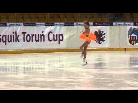18 Anastasiya BAZHANKOVA BLR   Novice Girls FS   MNNTC13