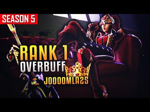 Rank 1 Widowmaker Overbuff ?! J0000MLA25 Better Than Widow King Kephrii? [S5 TOP 500]