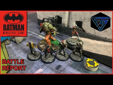 Batman Miniature Game - The Penguin VS Birds of Prey