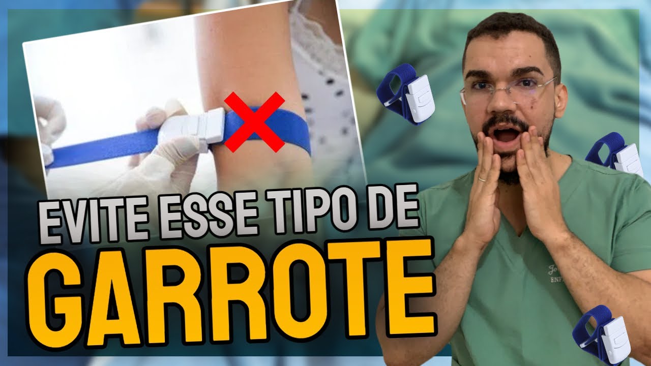 TIPOS DE GARROTES | Melhores Dicas para Punção Venosa