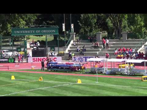 IAAF U20-WM Eugene 2014 - 400m Hürden Männer Semifinale 1/3