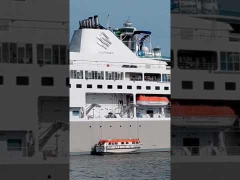 Thumbnail for Silver Shadow And Viking Mars Docked At Portland Maine