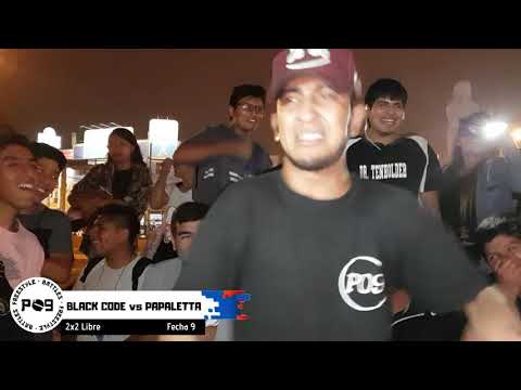 🔥 BLACK CODE vs PAPALETTA - Final - Colectivo P09 - Fecha 9 🎙️🔥