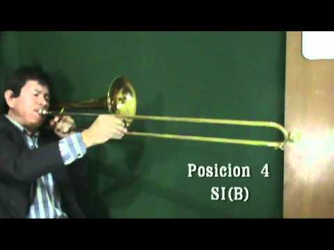 TODAS Las NOTAS en el TROMBON de VARA (RANGO FA-SOL)