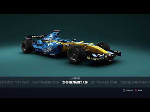 F1 2018 All Classic Cars
