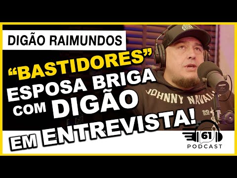 Esposa Digão  Raimundos briga em gravação!