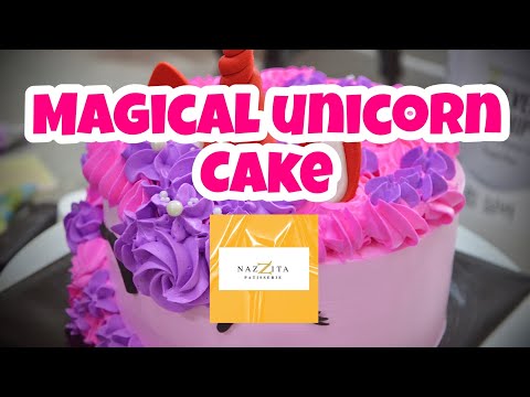 Magical Unicorn 🦄 Cake | Naz Patisserie