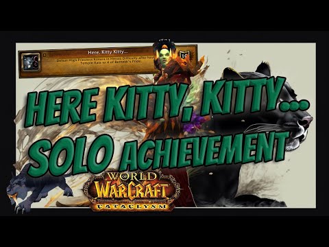SOLO Here Kitty, Kitty.. World of Warcraft Achievement Updated 2023 - Heroic Zul'Gurub