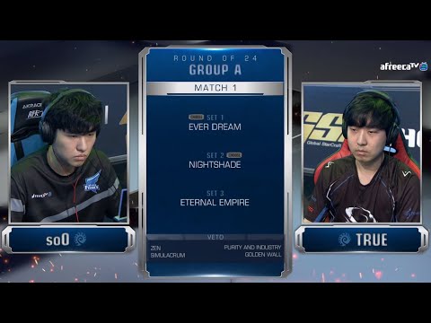[2020 GSL S1] Ro.24 Group A Match1 soO vs TRUE