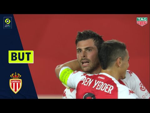 But Kevin VOLLAND (25' - AS MONACO) AS MONACO - OLYMPIQUE LYONNAIS (2-3) 20/21