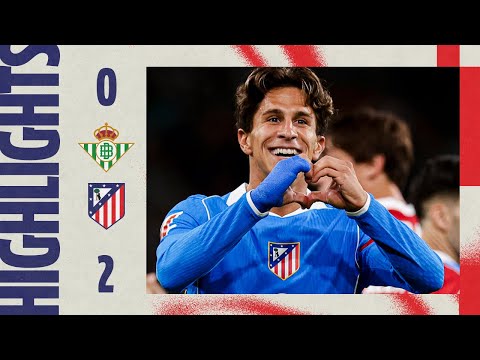 Betis 0-2 Atlético de Madrid | ⚽ Giuliano & Álex Baena | HIGHLIGHTS, LaLiga - MD10